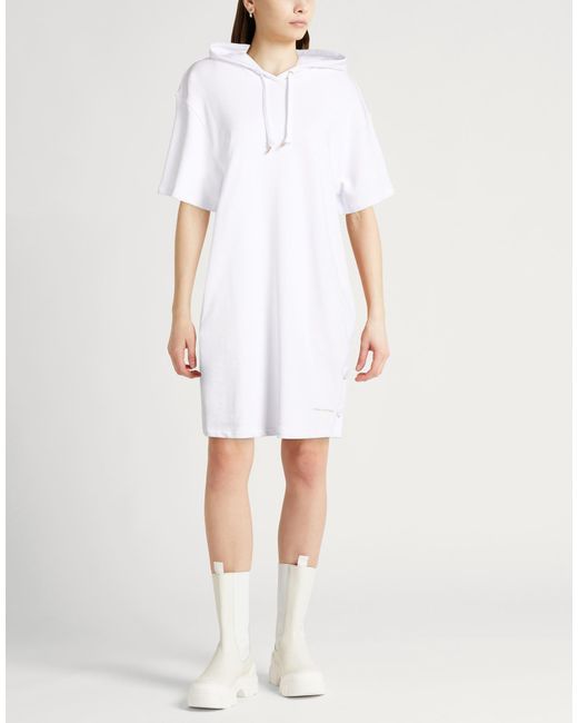 ARMANI EXCHANGE White Mini Dresses