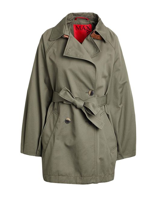 MAX&Co. Gray Overcoats & Trench Coats