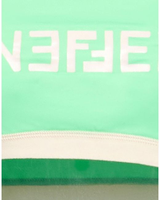 Fendi Green Top Polyamide, Elastane