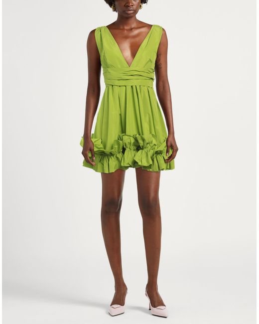 Pinko Green Mini Dress
