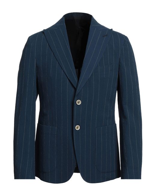 Eleventy Blue Suit Jacket for men