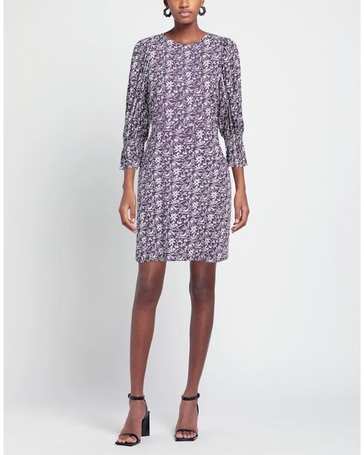 Maje Purple Mini Dress