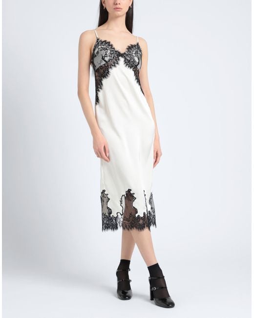 EDITED White Midi Dress