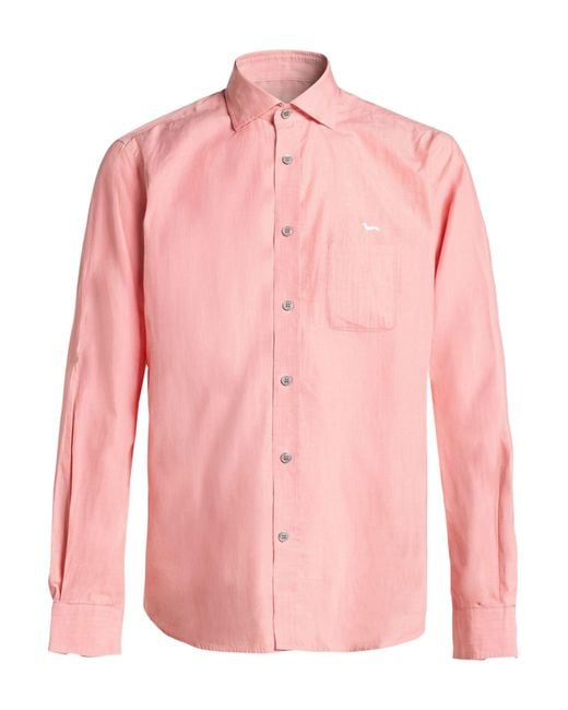 Harmont & Blaine Pink Shirt for men