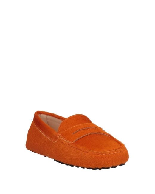 Tod's Orange Loafer