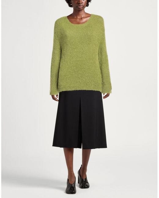 Massimo Alba Green Sweater Silk, Cashmere