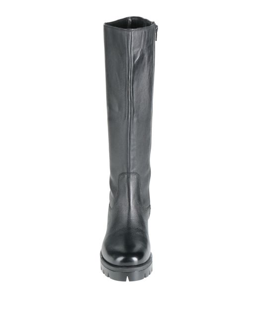 CafeNoir Gray Boot Leather
