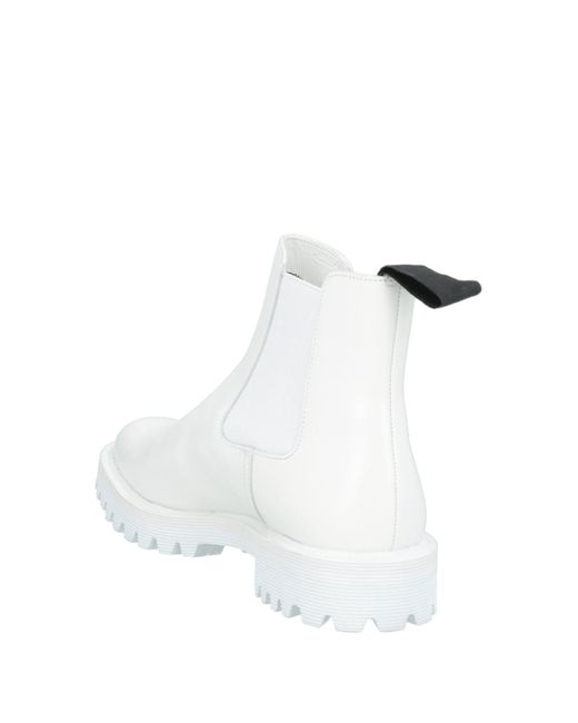 Church's White Ankle Boots