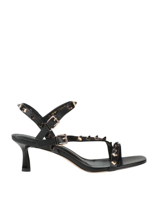 Emanuélle Vee Black Sandale