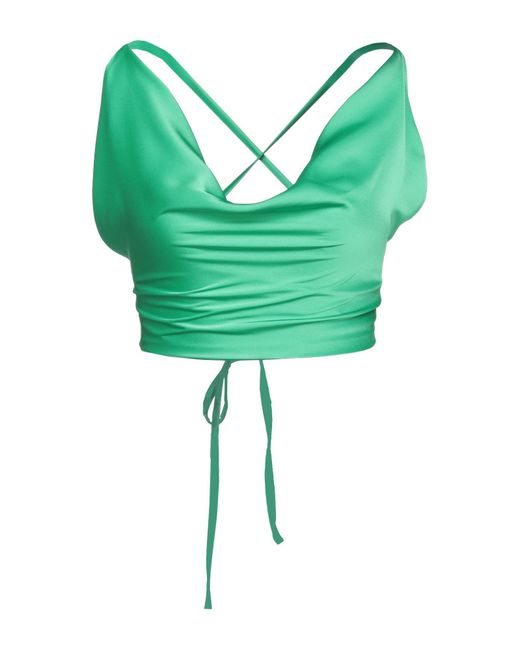 alma sanchez Green Top