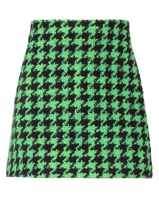 MSGM Green Mini Skirt