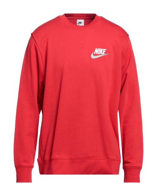 Nike Red Sweatshirt for men