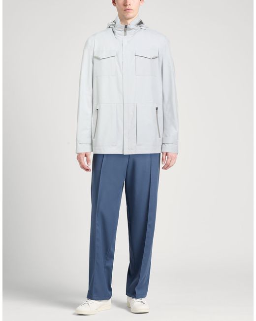 Herno White Laminar Light Jacket Polyester for men