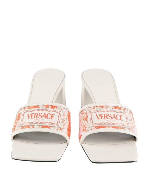 Versace Natural Sandals