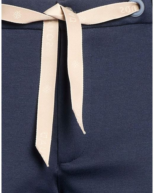 Squad² Blue Pants Viscose, Nylon, Elastane for men