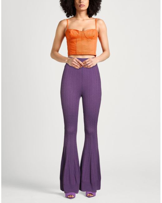 Stella McCartney Purple Pants