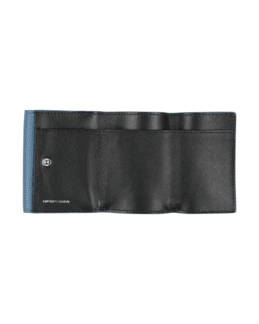 Emporio Armani Blue Wallets
