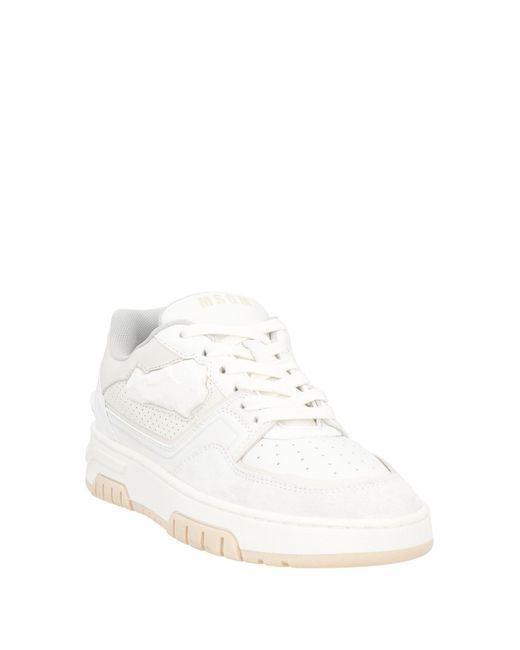 Sneakers di MSGM in White