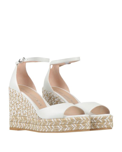 Stuart Weitzman Natural Espadrilles