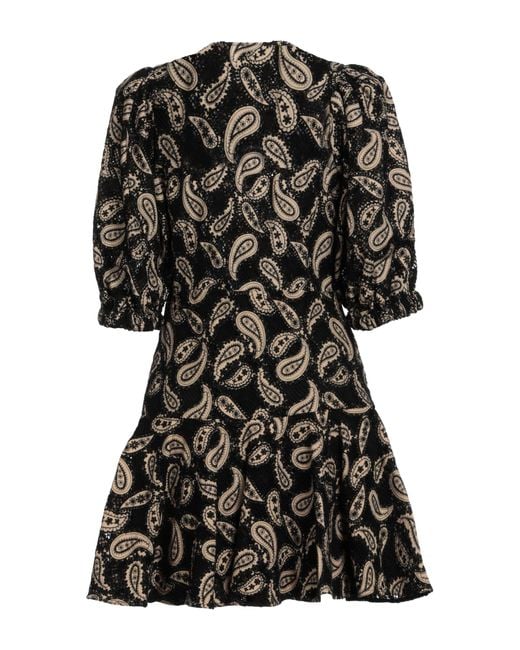 Sandro Black Mini Dress