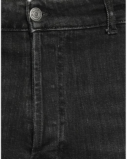 Grey Daniele Alessandrini Black Jeans for men
