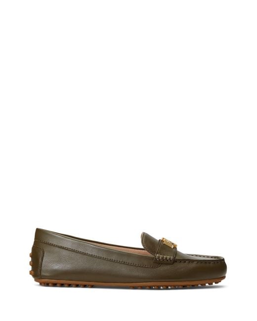 Ralph Lauren Green Mokassin
