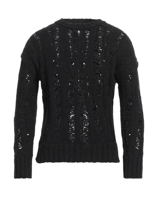 Isabel Benenato Black Jumper for men