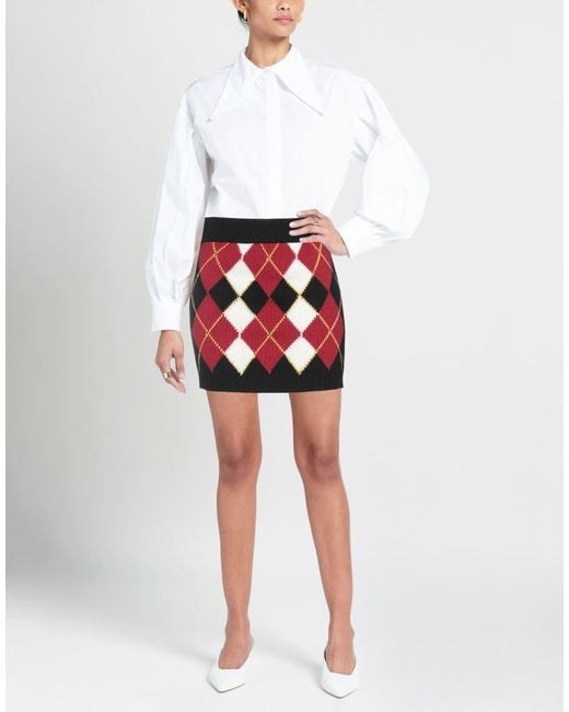 RED Valentino Red Mini Skirt