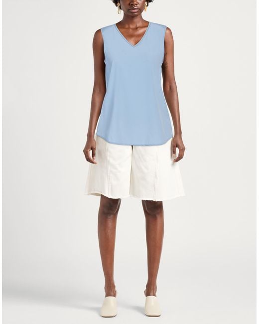 Top Peserico de color Blue