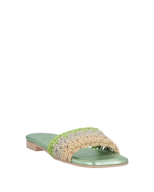 Ras Green Sandale