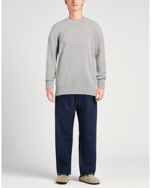 Drumohr Gray Sweater for men