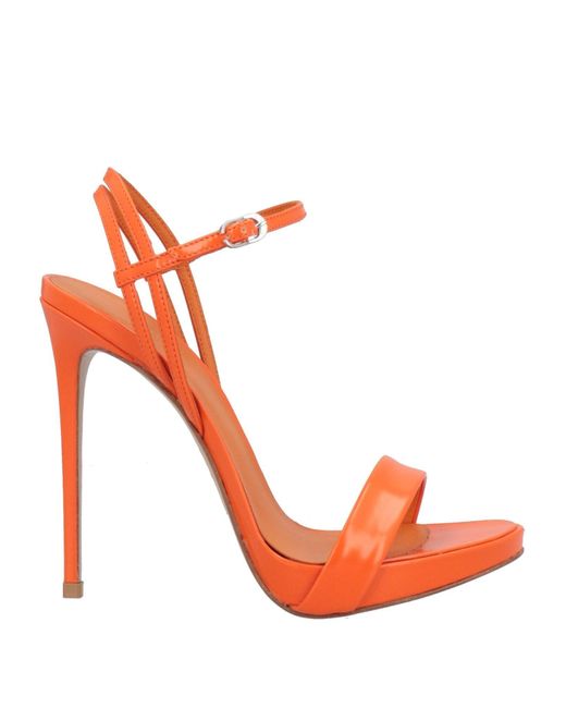 Le Silla Orange Sandale