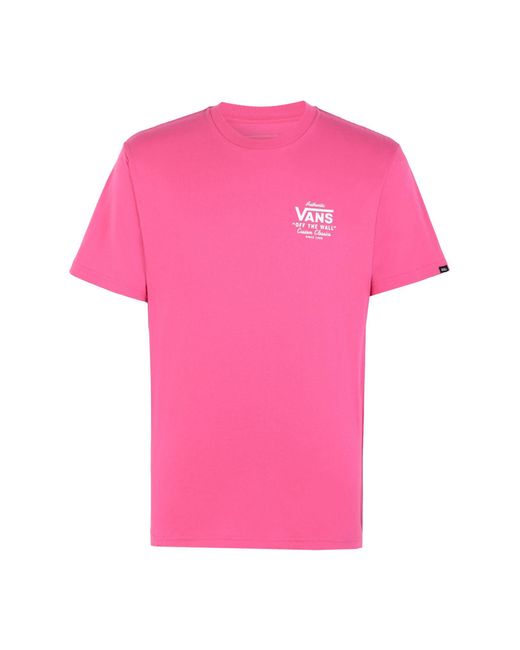 Vans Pink T-shirt for men