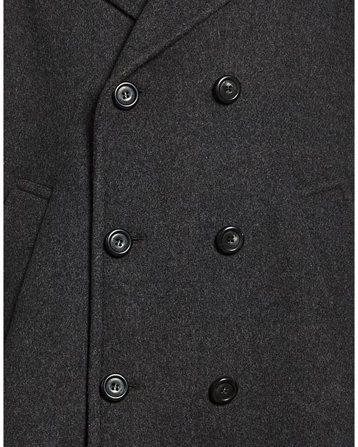 Woolrich Black Coat Wool, Polyamide for men