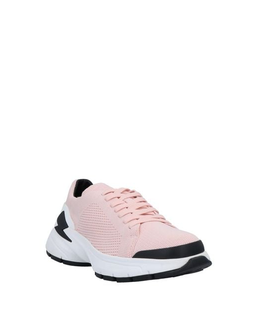 Neil Barrett Pink Trainers for men