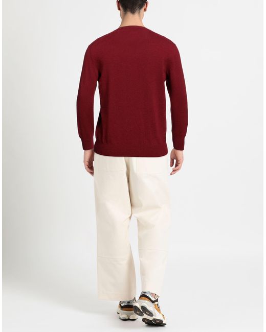 Bruno Manetti Red Sweater for men