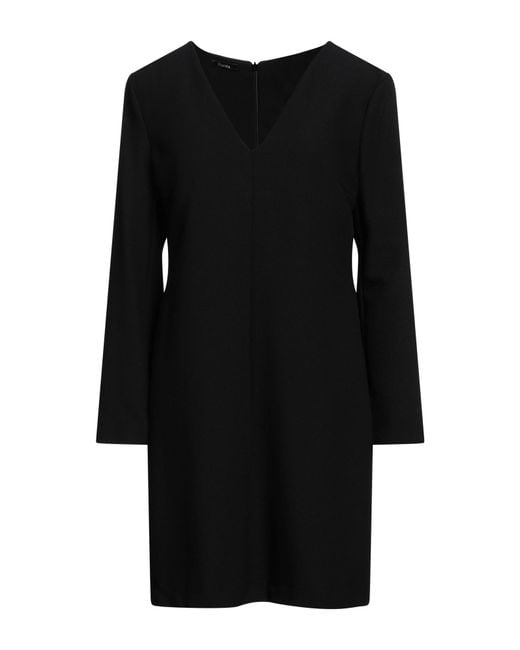 Hanita Black Mini Dress Polyester