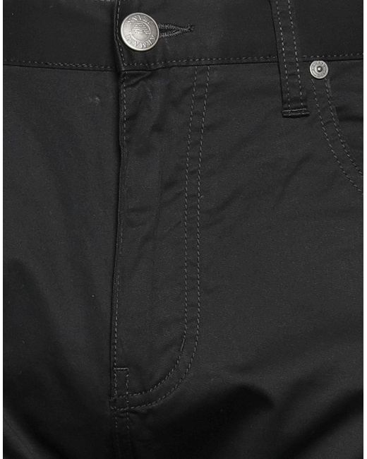Armani Jeans Black Trouser for men