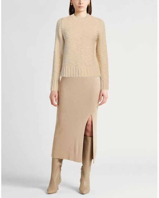 Jil Sander Natural Sweater Wool