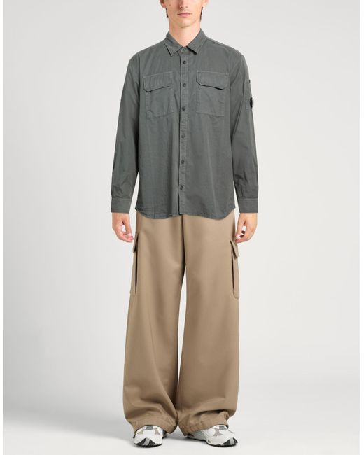 C P Company Gray Shirts for men
