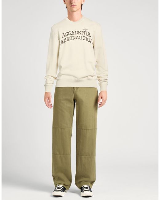 Aeronautica Militare Natural Sweatshirt Cotton for men