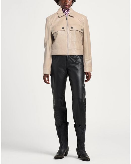 Liu Jo Natural Jacket Lambskin