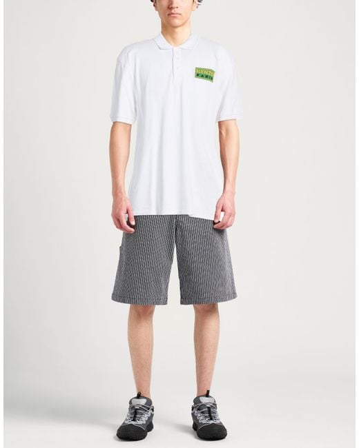 KENZO White Polo Shirt for men