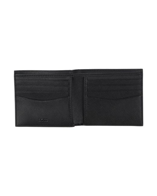 Boss Black Wallet Leather for men