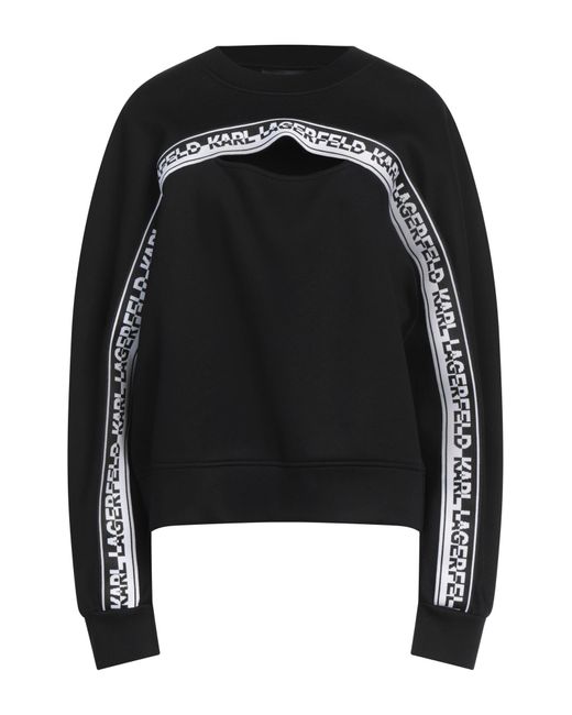 Sweat-shirt Karl Lagerfeld en coloris Black