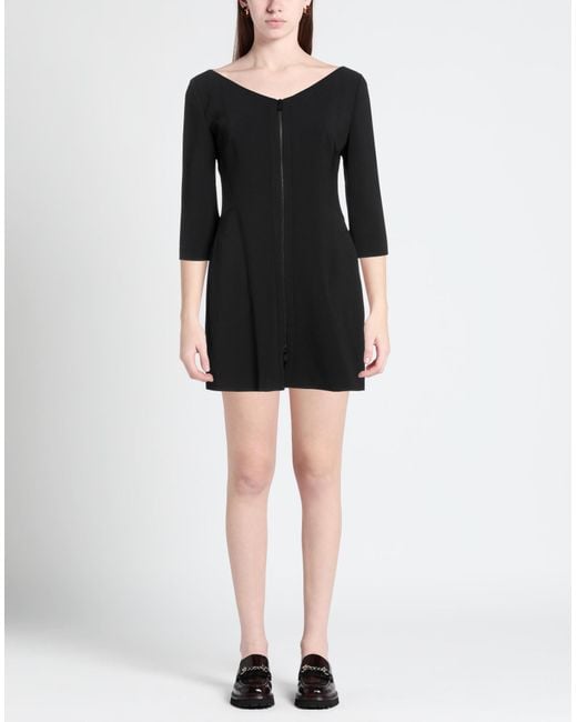 Trussardi Black Mini Dress