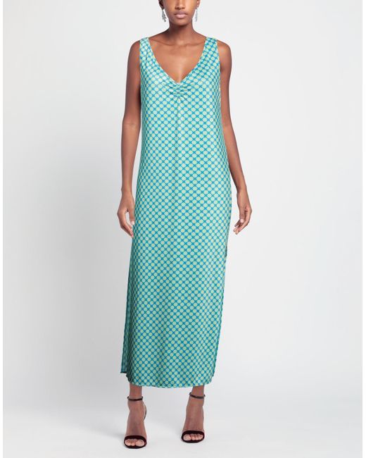Verdissima Blue Maxi-Kleid