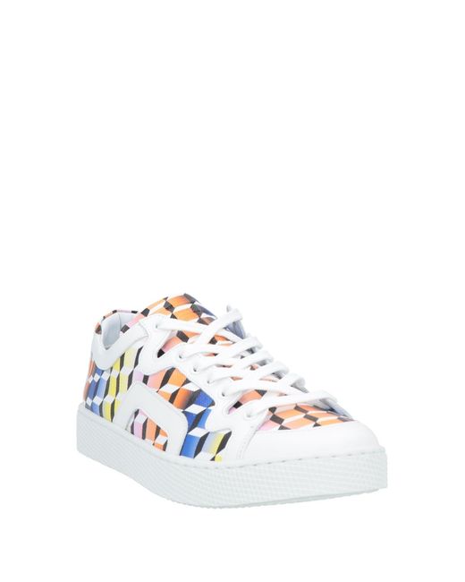 Pierre Hardy White Trainers for men