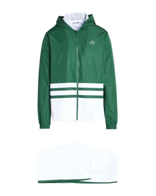 Lacoste Green Tracksuit Polyester for men
