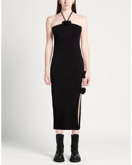 No Secrets Black Midi Dresses